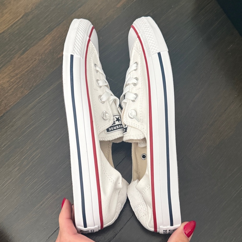 Converse White slip on Low-Top Sneakers - Picture 5 of 7